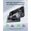 Anker Car Charger 3-Ports 167.5W with 3.3ft - 1 M USB-C Cable - 3