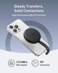 Anker MagGo USB-C Adapter 3-in-1 10Gbps For iPhone - 3