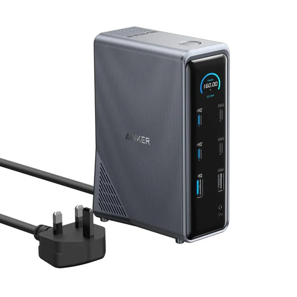 Anker Prime Charging Docking Station 160W 14 in 1 Dual Display