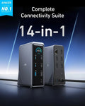 Anker Prime Charging Docking Station 160W 14 in 1 Dual Display - 2