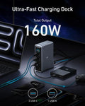 Anker Prime Charging Docking Station 160W 14 in 1 Dual Display - 3