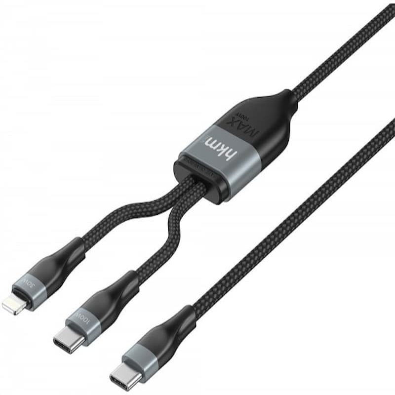 Havit CB6326 Cable type C to C+L 1.2m 100W+30W كيبل