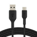 Belkin BoostCharge Braided USB-C to USB-A Cable 3M - 3
