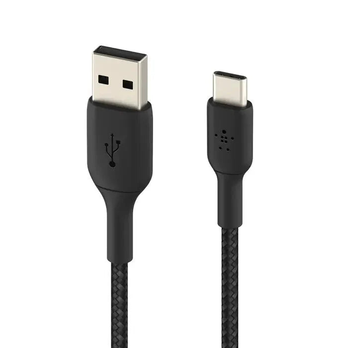 Belkin BoostCharge Braided USB-C to USB-A Cable 3M