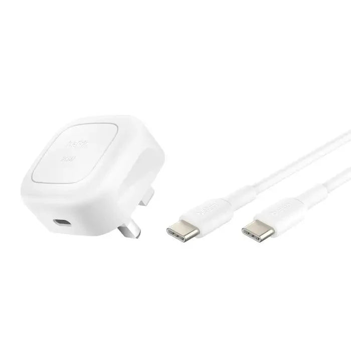 Belkin BoostCharge Compact USB-C Charger 20W + USB-C Cable