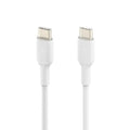 Belkin BoostCharge USB-C to USB-C Cable (1m / 3.3ft, White) - 3