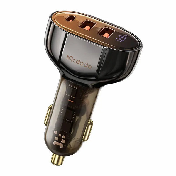 Car Charger Mcdodo CC-2300 2xUSB + USB-C with Display 100W