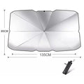 Car Windshield Umbrella Black - 3