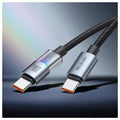 Mcdodo USB-C to USB-C Cable with 7 Colorful Lights 1.2m - 2
