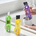 🧼 فرشاة تنظيف متعددة الاستخدام بشكل لطيف – Cute Brush X2 (قطعتين) - 6