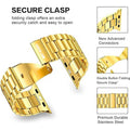 Green Lion Link Stainless Steel Watch Band 42/44/45/49MM GOLD - 2