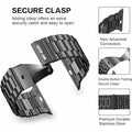 Green Lion Link Stainless Steel Watch Band 42/44/45/49MM BLACK - 2