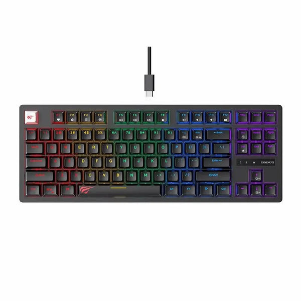 Havit KB892L mechanical Gaming keyboard كيبورد العاب