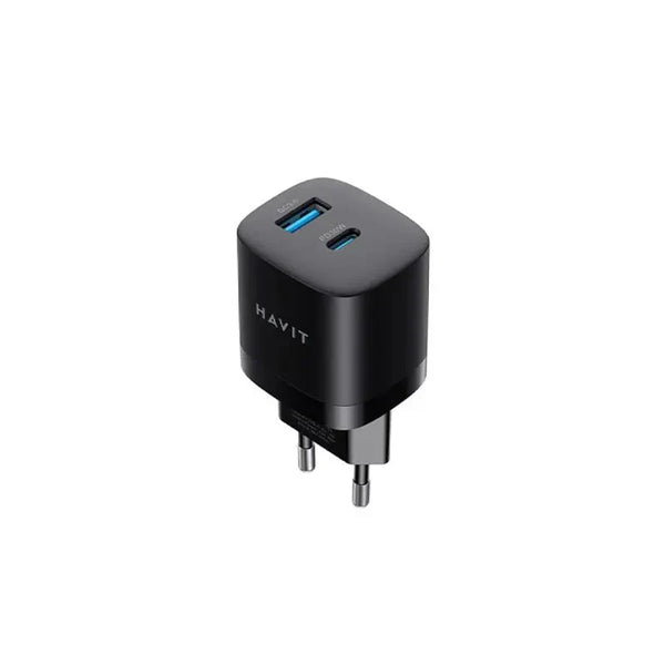 Havit UC30 UK charger 30W 2-port شاحن