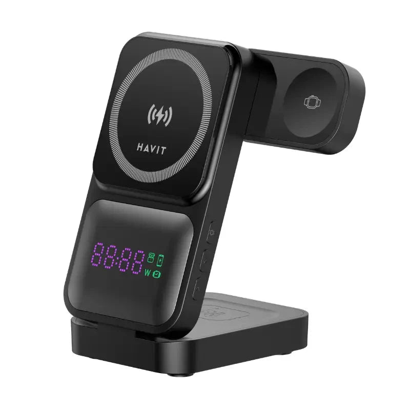Havit W3107 3in1 Wireless Charger شاحنة