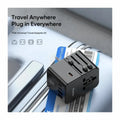 MCDODO 70W 3C+2A Universal Travel Adapter (UK/US/EU)+60W C to C cable 1.2m - 3