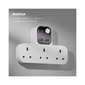 Momax Charge Work Flow T-shaped Extention 3 Socket with USB - 3