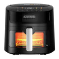 Black&Decker AF7210-B5 DIGITAL AEROFRY WITH WINDOW 7.2L قلاية - 1