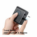 MCDODO 70W 3C+2A Universal Travel Adapter (UK/US/EU)+60W C to C cable 1.2m - 2