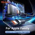 Mcdodo MagSafe 3 PD3.1 240w/140w Charging Cable 2M - 2