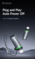Mcdodo USB-C to Lightning Auto Power Off Adapter - 2