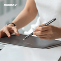 Momax Mag.Link Magnetic charging active stylus pen TP9 قلم للايباد - 5
