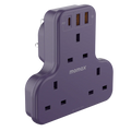 MOMAX ONEPLUG 3-Outlet T-shaped Extension Socket US6UK - 2