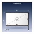 Anker Nebula 100-Inch Outdoor Projector Screen with Stand - 2