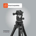 Porodo Flexible Foldable and Extendabl Tripod Stand - 3