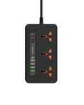 Porodo Multi-Port Power HUB 4 USB-A/USB-C Ultimate Home & Office Kit 2M - 1