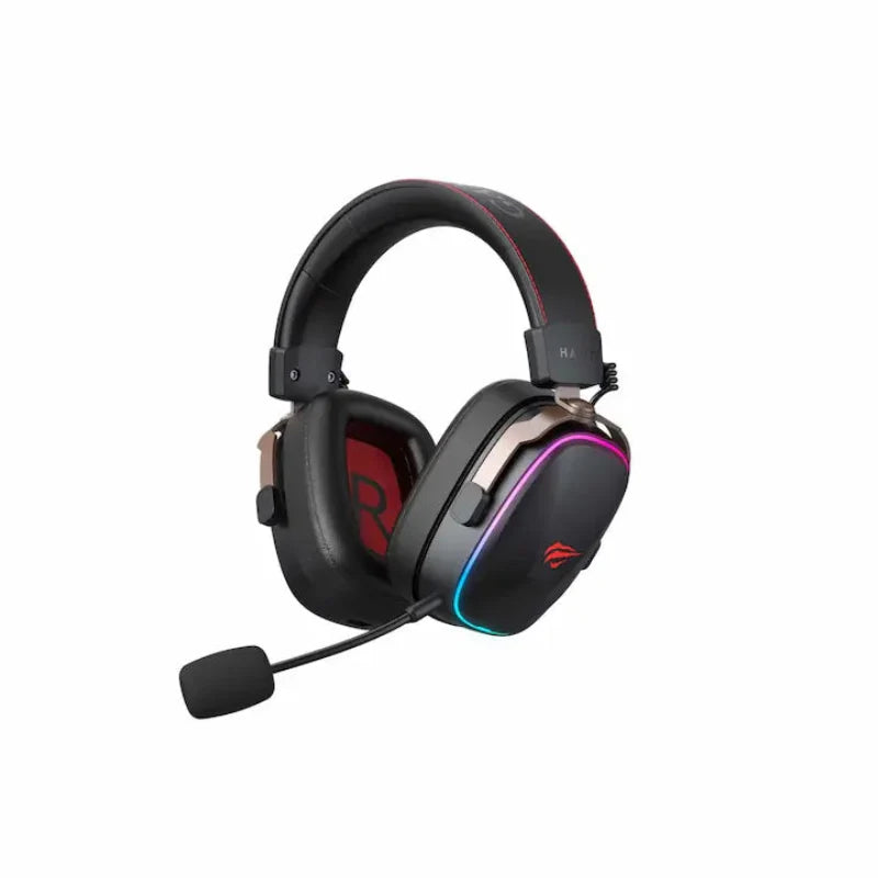 Havit H2039BG Gaming Headphone BT & Wired 3.5 mm Jack RBG Strip سماعة العاب