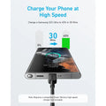 Anker 322 PowerLine USB C to USB C Braided 3ft/0.9m 60W Cable - 4