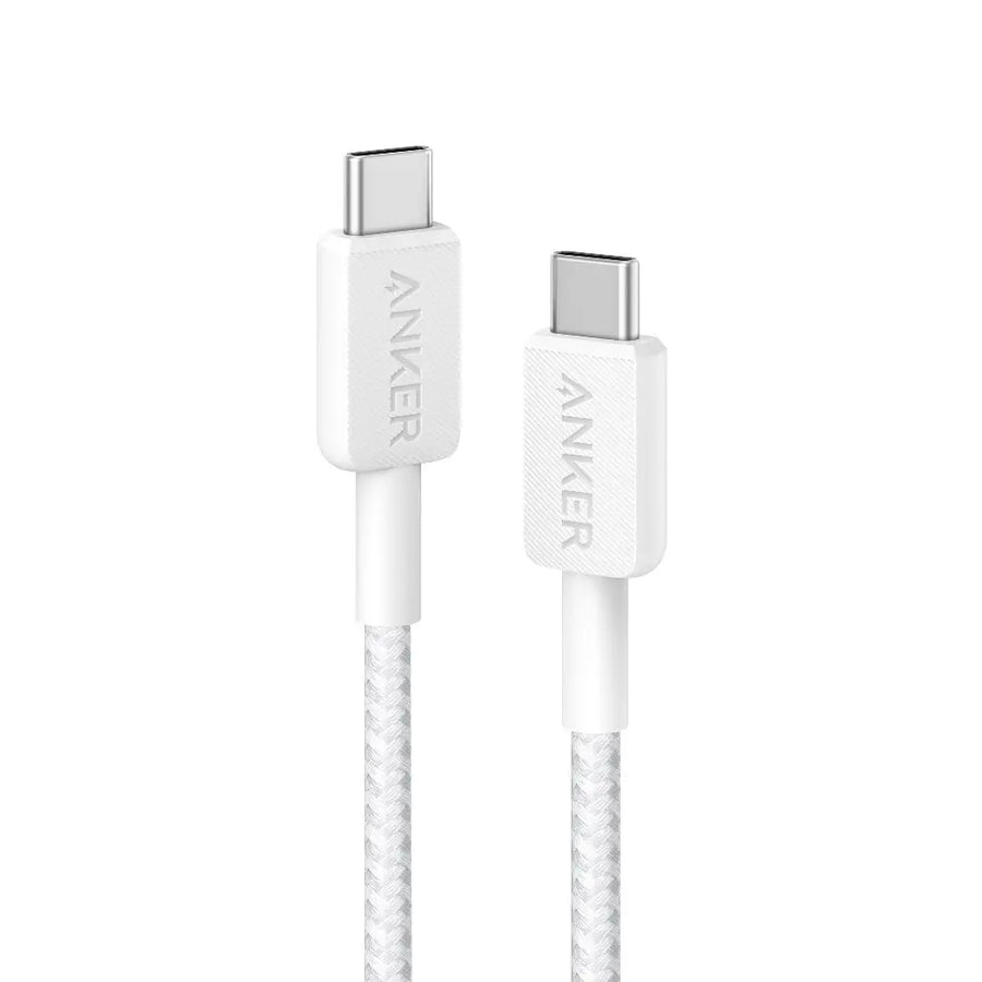 Anker 322 PowerLine USB C to USB C Braided 3ft/0.9m 60W Cable