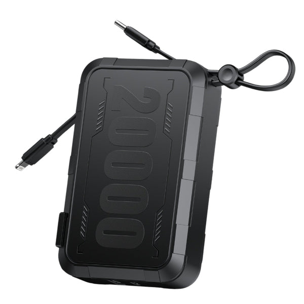 Havit PB5231 Power bank 20000mA 22.5W with 2cable شاحن طوارئ