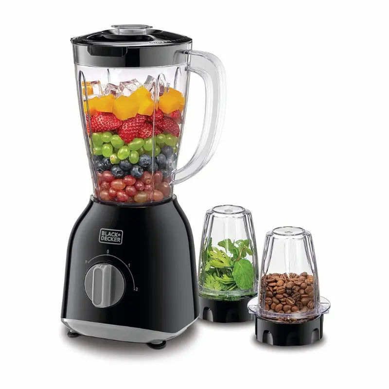 Black&Decker BX365-B5 400W Blender with 2Grinders خلاط