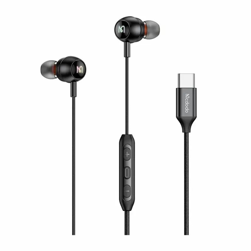 MCDODO USB-C RGB Wired Earphones