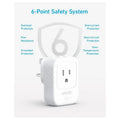 Anker Travel Adapter 5-in-1 2AC 2C 1A Ports 15W UK - 3